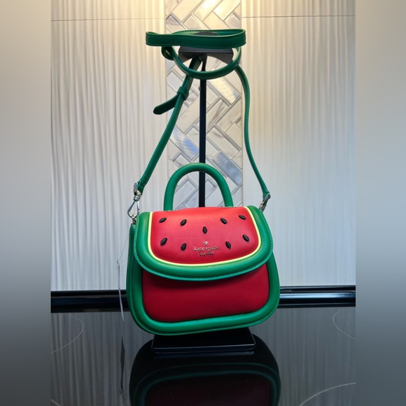 SALE New Kate Spade Watermelon Mini Crossbody and Card Holder - Picture 9 of 16